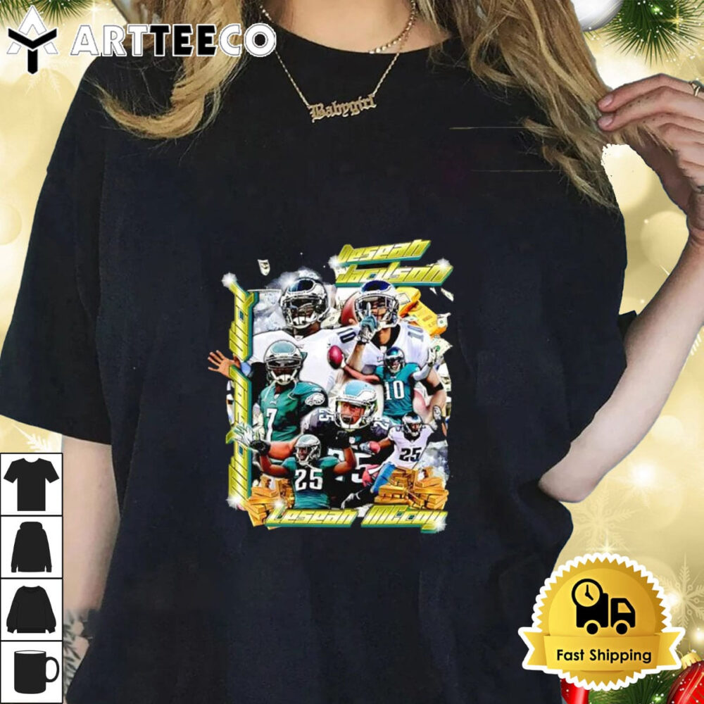 Philadelphia Eagles Desean Jackson Lesean Mccoy Graphic Shirt 1