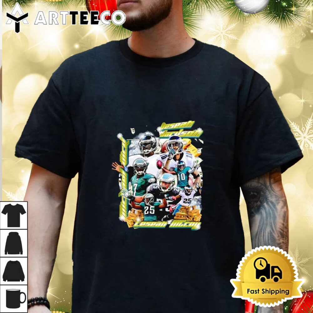 Philadelphia Eagles Desean Jackson Lesean Mccoy Graphic Shirt 3