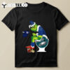 The Grinch Dallas Cowboys Toilet Paper New York Giants Christmas 2024 T Shirt