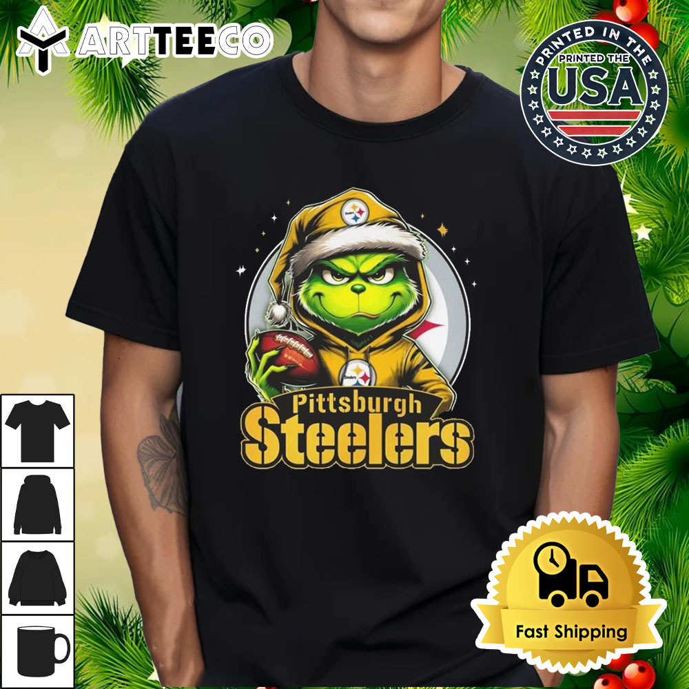 The Grinch x Pittsburgh Steelers T Shirt 1