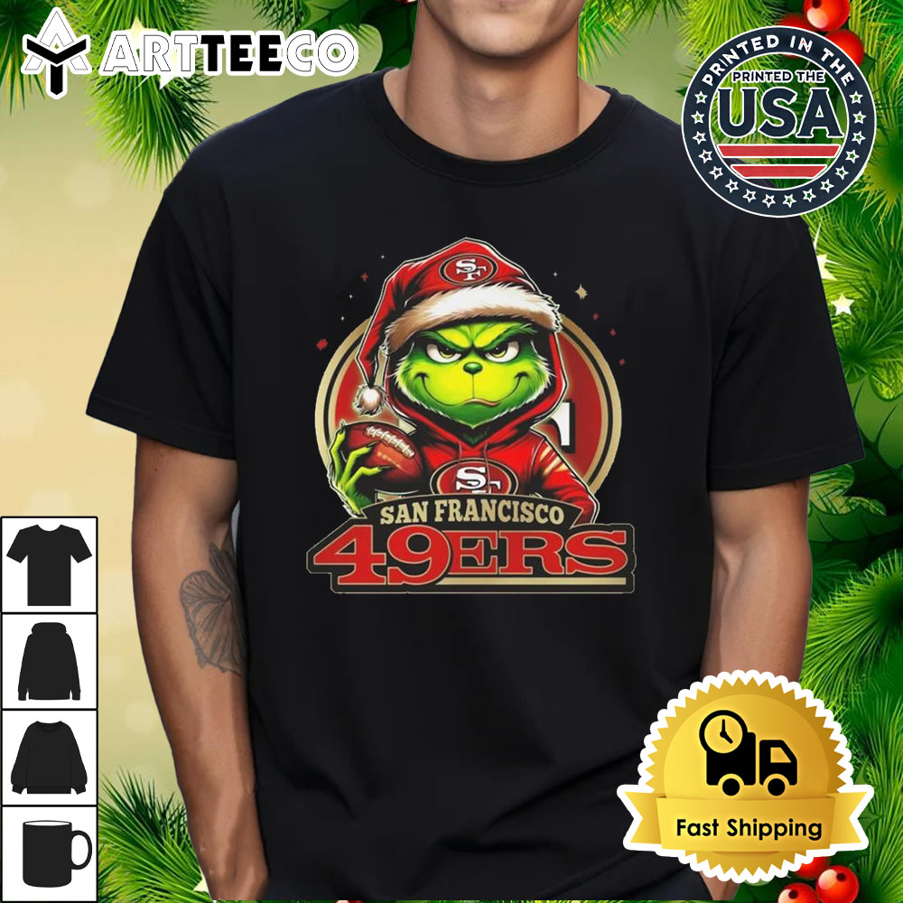 The Grinch x San Francisco 49ers T Shirt 1