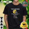 This Is Your Brain Green Bay Packers This Is Your Brain On Drugs Chicago Bears Retro T Shirt 1