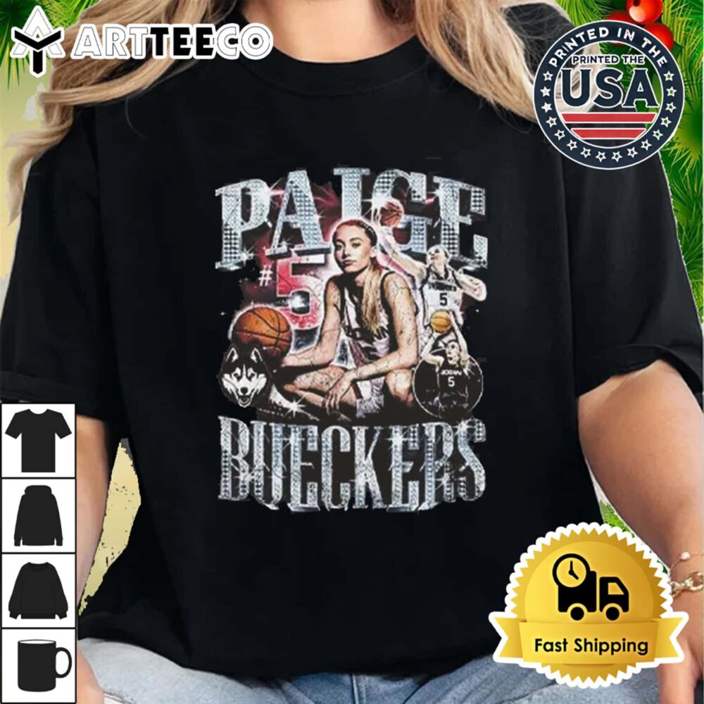 UConn Huskies Paige Bueckers T Shirt 2