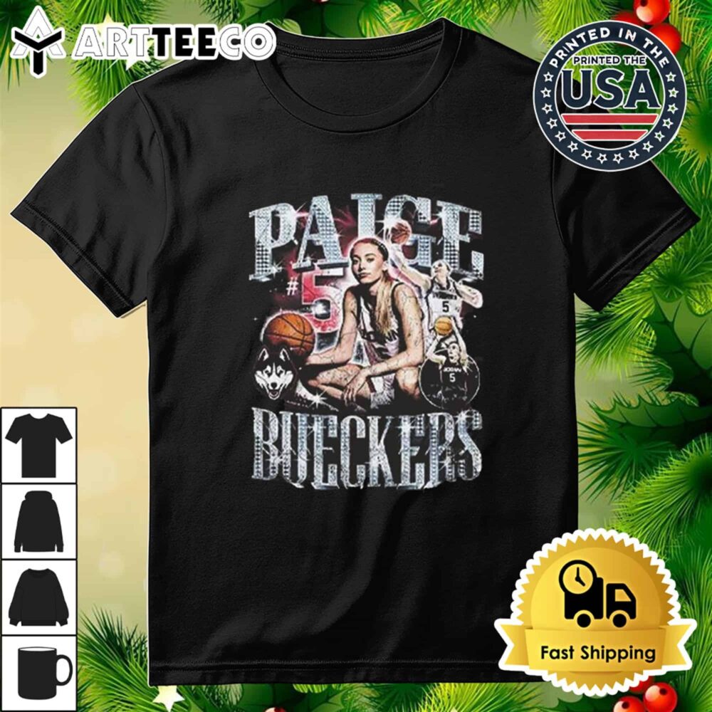 UConn Huskies Paige Bueckers T Shirt 3