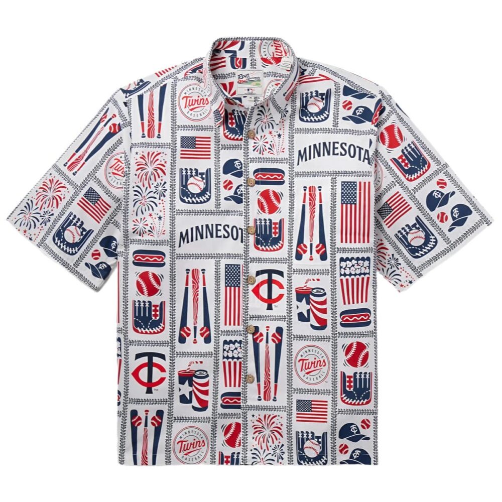 Americana Reyn Spooner Minnesota Twins Hawaiian Shirt MLB Aloha Shirt Gift For Fans 1