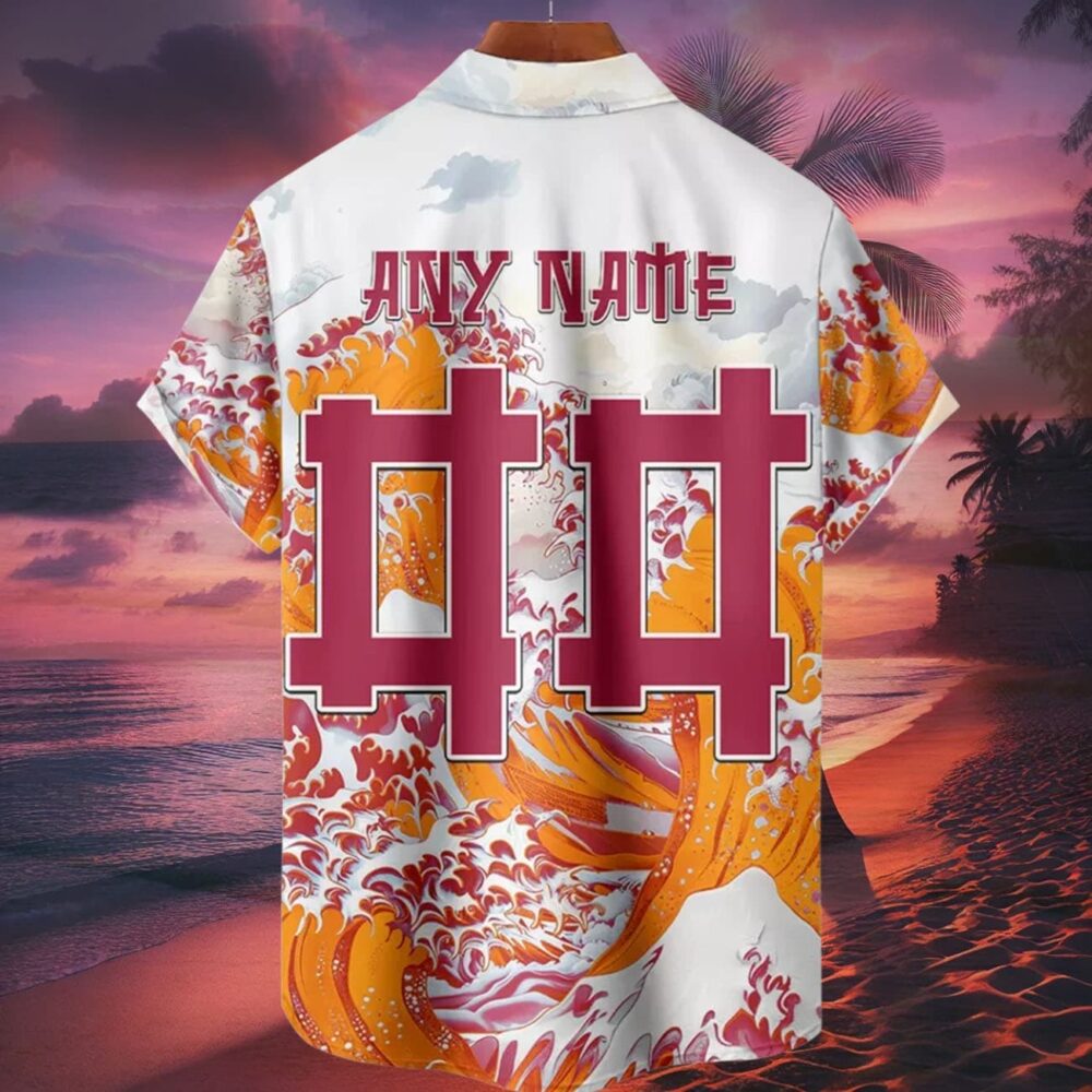 Arizona Cardinals Great Wave Hawaiian Shirt Personalized Name And Number NFL Gift For Fans 2