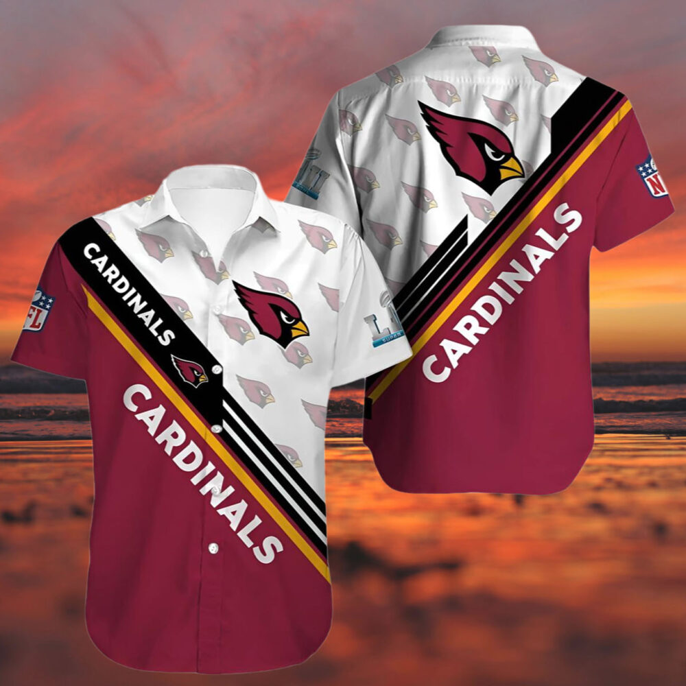 Arizona Cardinals Hawaiian Shirt Logo NFL Gifts For Fans 3