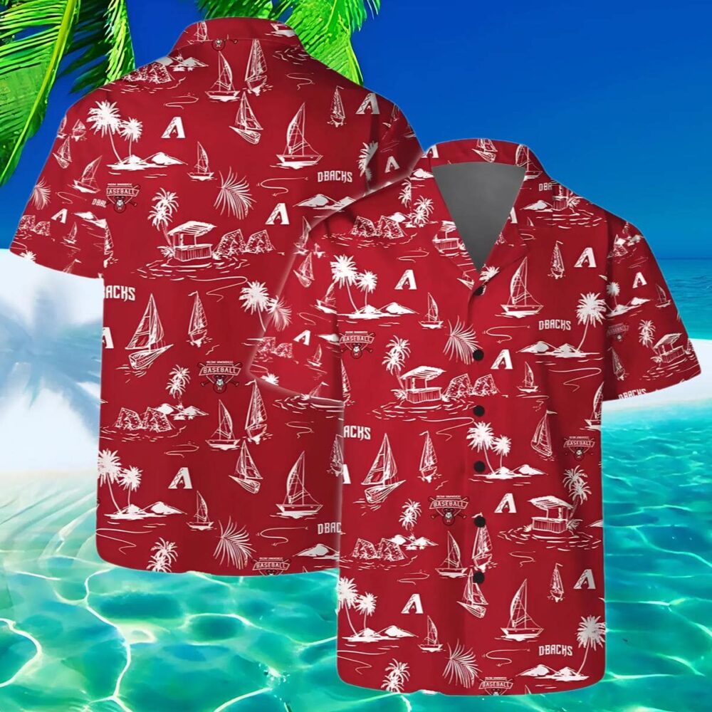 Arizona Diamondbacks Desert Radiance Hawaiian Shirt MLB Aloha Shirt Gift For Fans 2