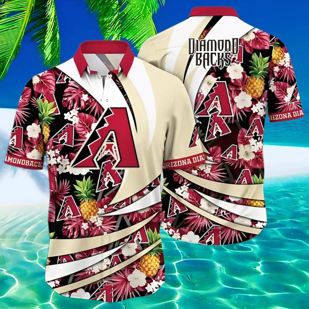 Arizona Diamondbacks Hawaiian Shirt August Knockout Game Shirts MLB Aloha Shirt Gift For Fans 2