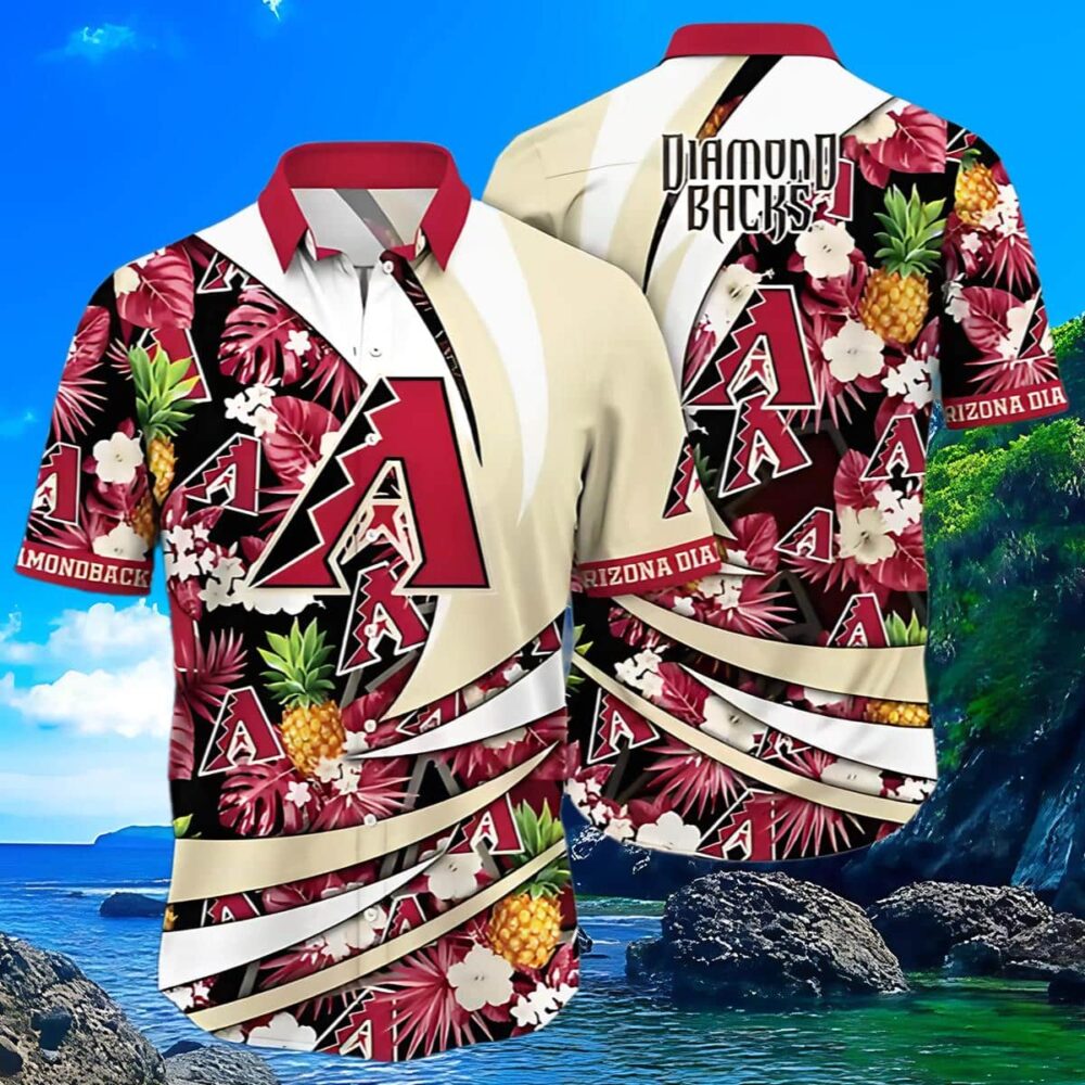 Arizona Diamondbacks Hawaiian Shirt August Knockout Game Shirts MLB Aloha Shirt Gift For Fans 3