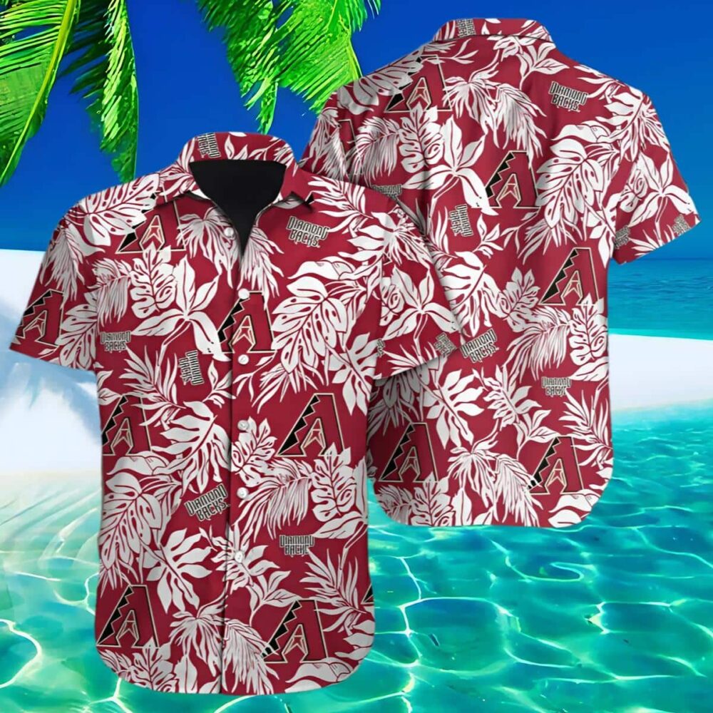 Arizona Diamondbacks Hawaiian Shirt Sunlit Horizon MLB Aloha Shirt Gift For Fans 2