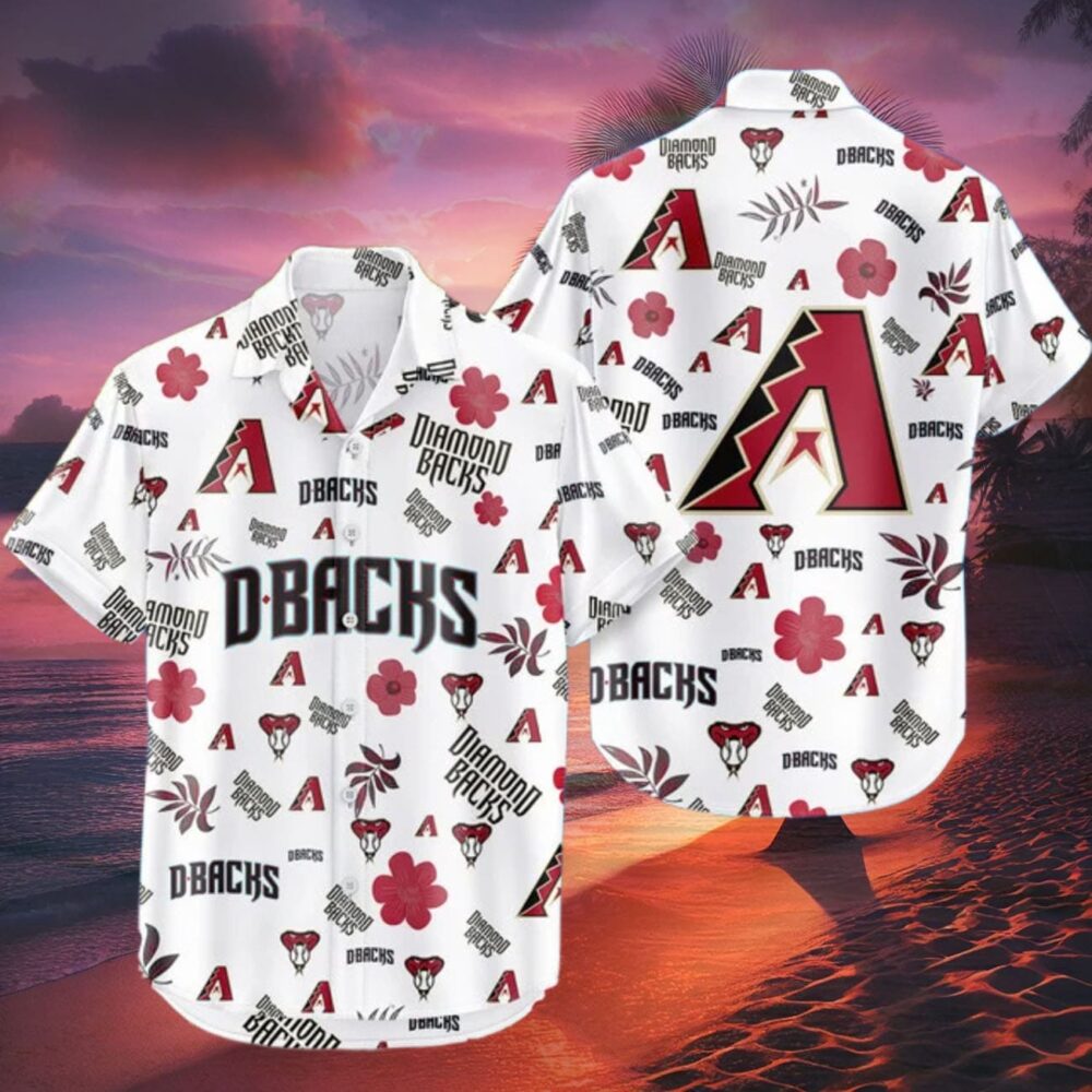 Arizona Diamondbacks Hawaiian Shirt Tropical Beach MLB Gifts For Fans