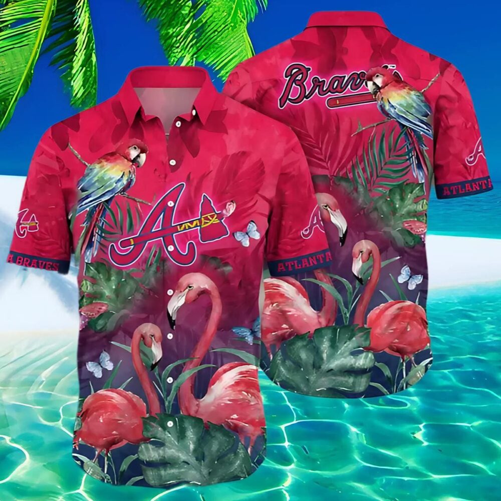 Atlanta Braves Mlb Hawaiian Shirt Sun soaked Aloha Shirt MLB Aloha Shirt Gift For Fans 2