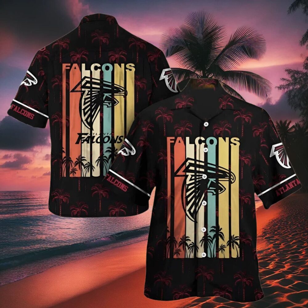 Atlanta Falcons Hawaiian Shirts Retro NFL Gifts For Fans 2