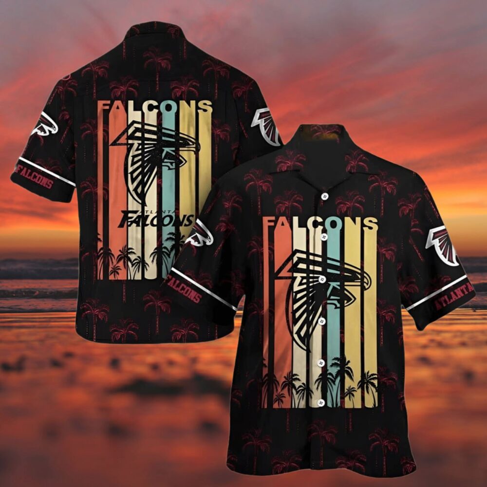 Atlanta Falcons Hawaiian Shirts Retro NFL Gifts For Fans 3