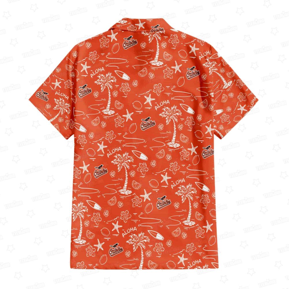 Baltimore Orioles Aloha Paradise Hawaiian Shirt MLB Aloha Shirt Gift For Fans 3