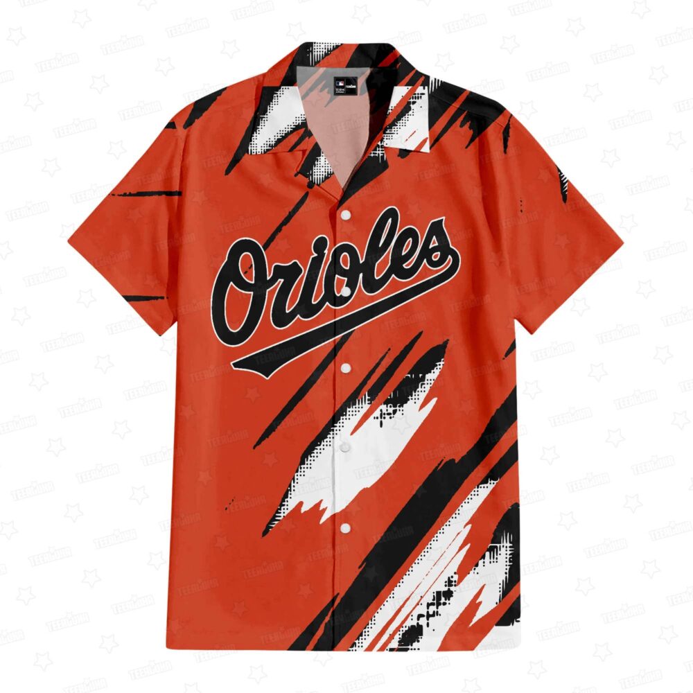 Baltimore Orioles Clawed Fury Hawaiian Shirt MLB Aloha Shirt Gift For Fans 1