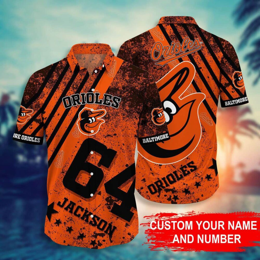 Baltimore Orioles Custom Championship Hawaiian Shirt MLB Aloha Shirt Gift For Fans 1