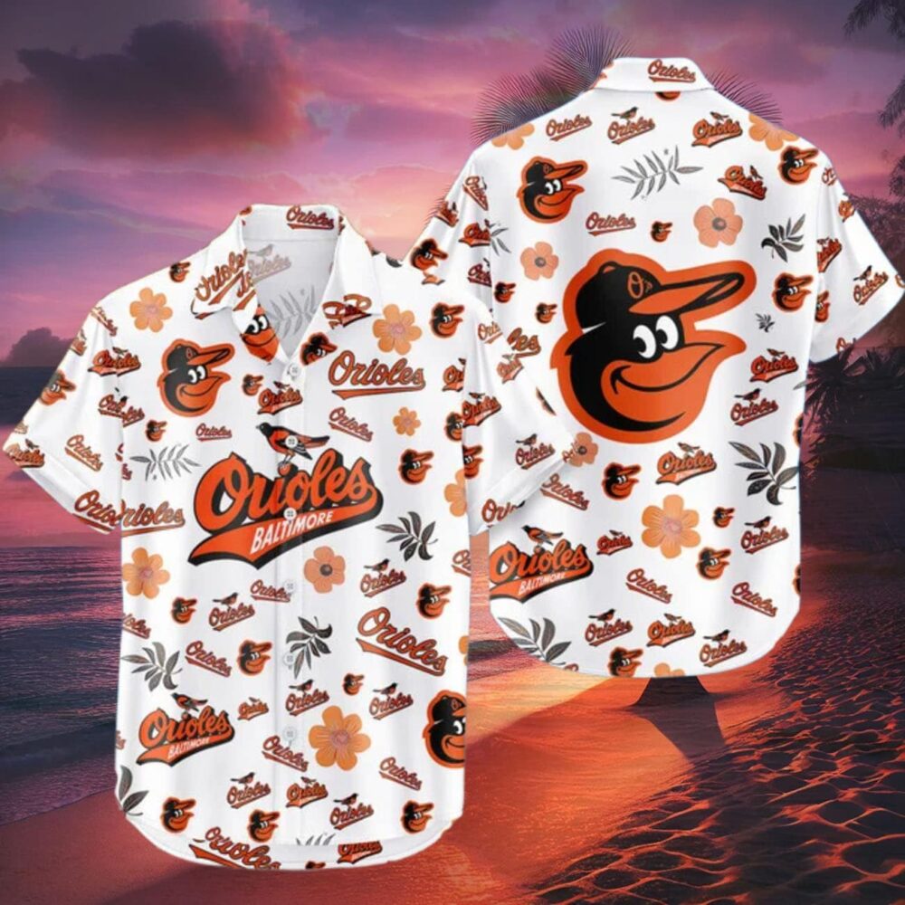 Baltimore Orioles Hawaiian Shirt Tropical Beach MLB Gifts For Fans