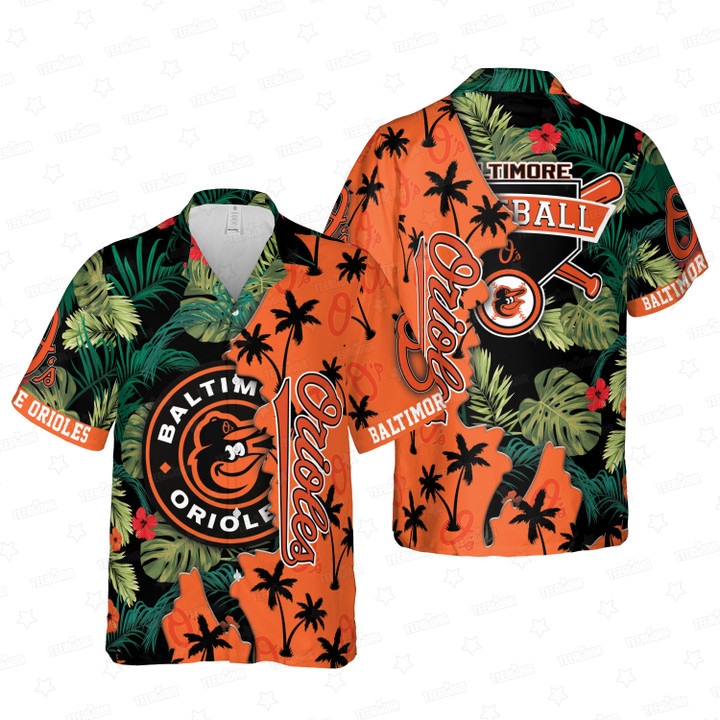 Baltimore Orioles Island Vibe Hawaiian Shirt MLB Aloha Shirt Gift For Fans 1