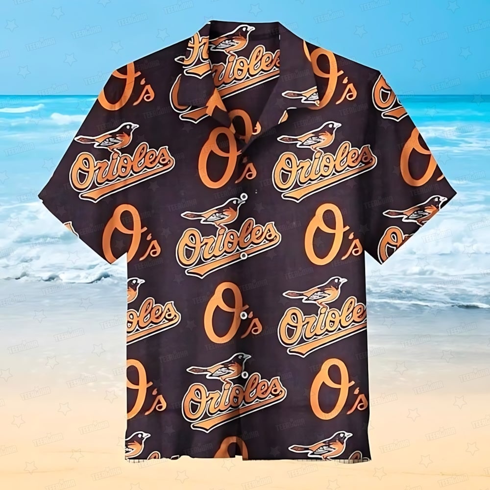 Baltimore Orioles Retro Os Hawaiian Shirt MLB Aloha Shirt Gift For Fans 1