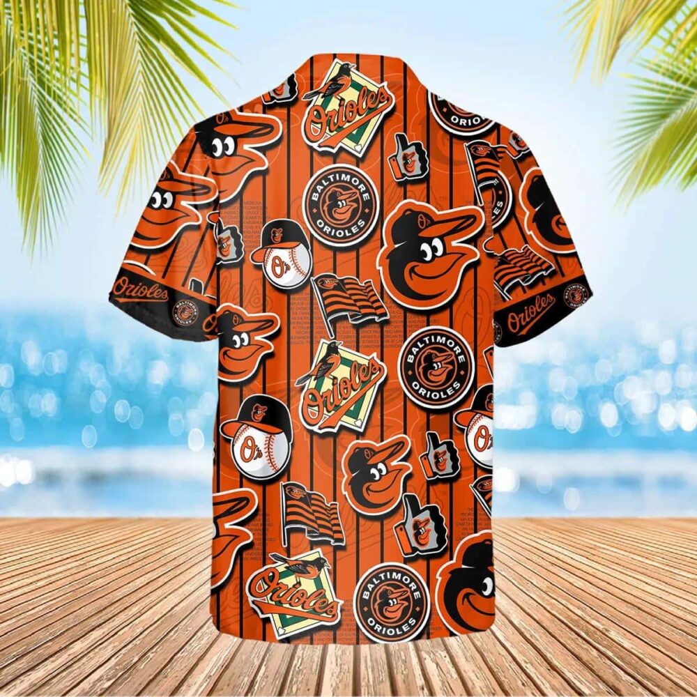 Baltimore Orioles Vintage Charm Hawaiian Shirt MLB Aloha Shirt Gift For Fans 3