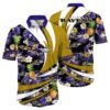 Baltimore Ravens Hawaiian Shirt With Pineapple NFL Gifts For Fans 1