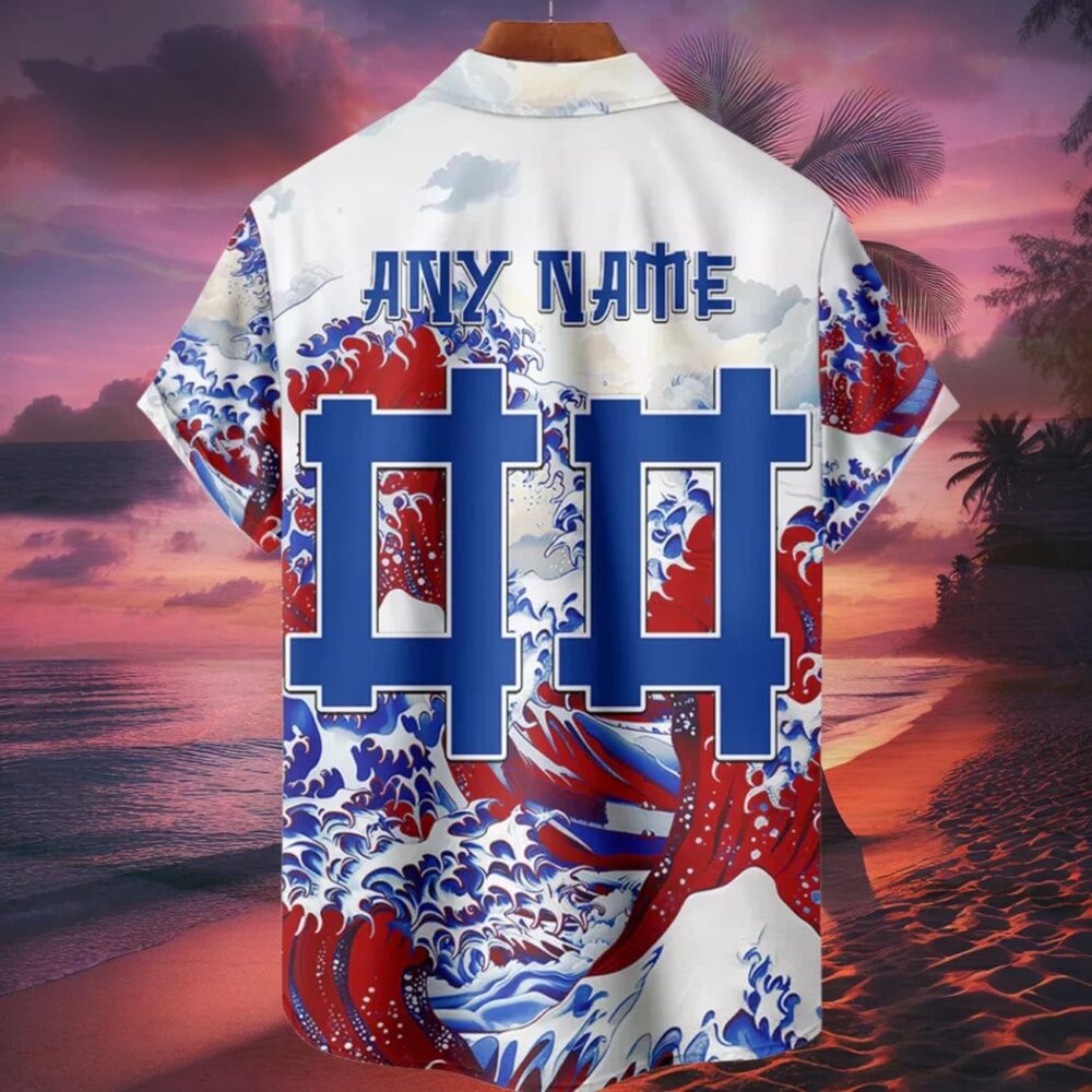 Buffalo Bills Great Wave Hawaiian Shirt Personalized Name And Number NFL Gift For Fans 2