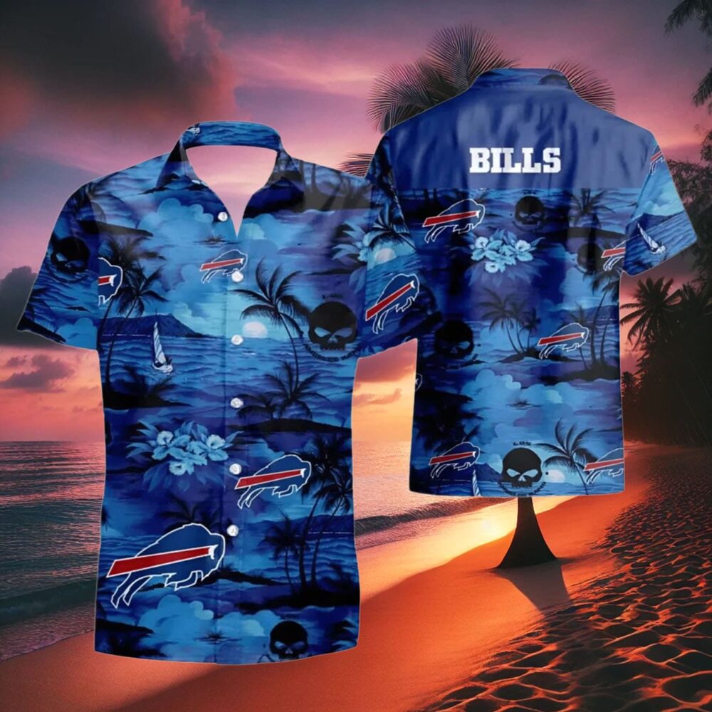 Buffalo Bills Hawaiian Shirt Tropical Nights NFL Gifts For Fans 2