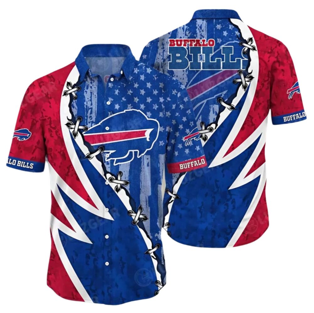 Buffalo Bills Star Spangled Hawaiian Shirt NFL Gifts For Fans 1