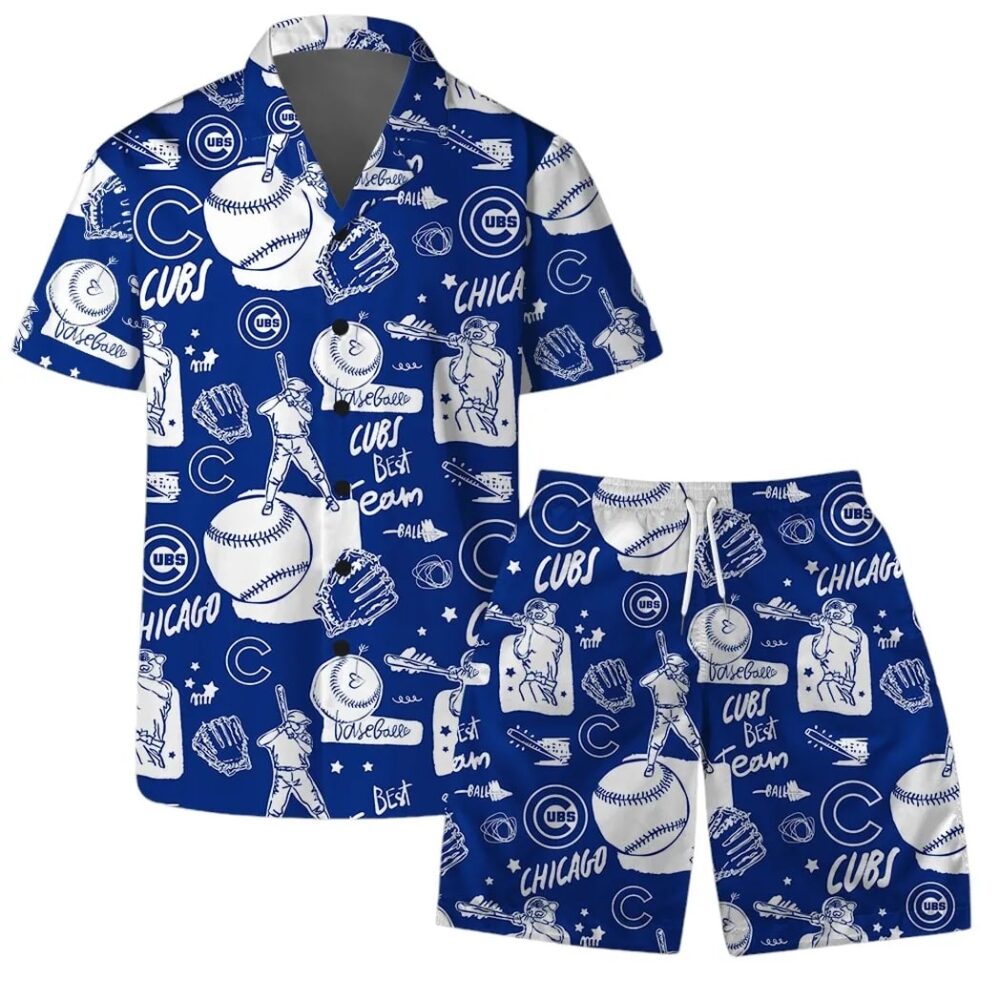 Chicago Cubs Baseball Legends Hawaiian Shirt MLB Aloha Shirt Gift For Fans 3