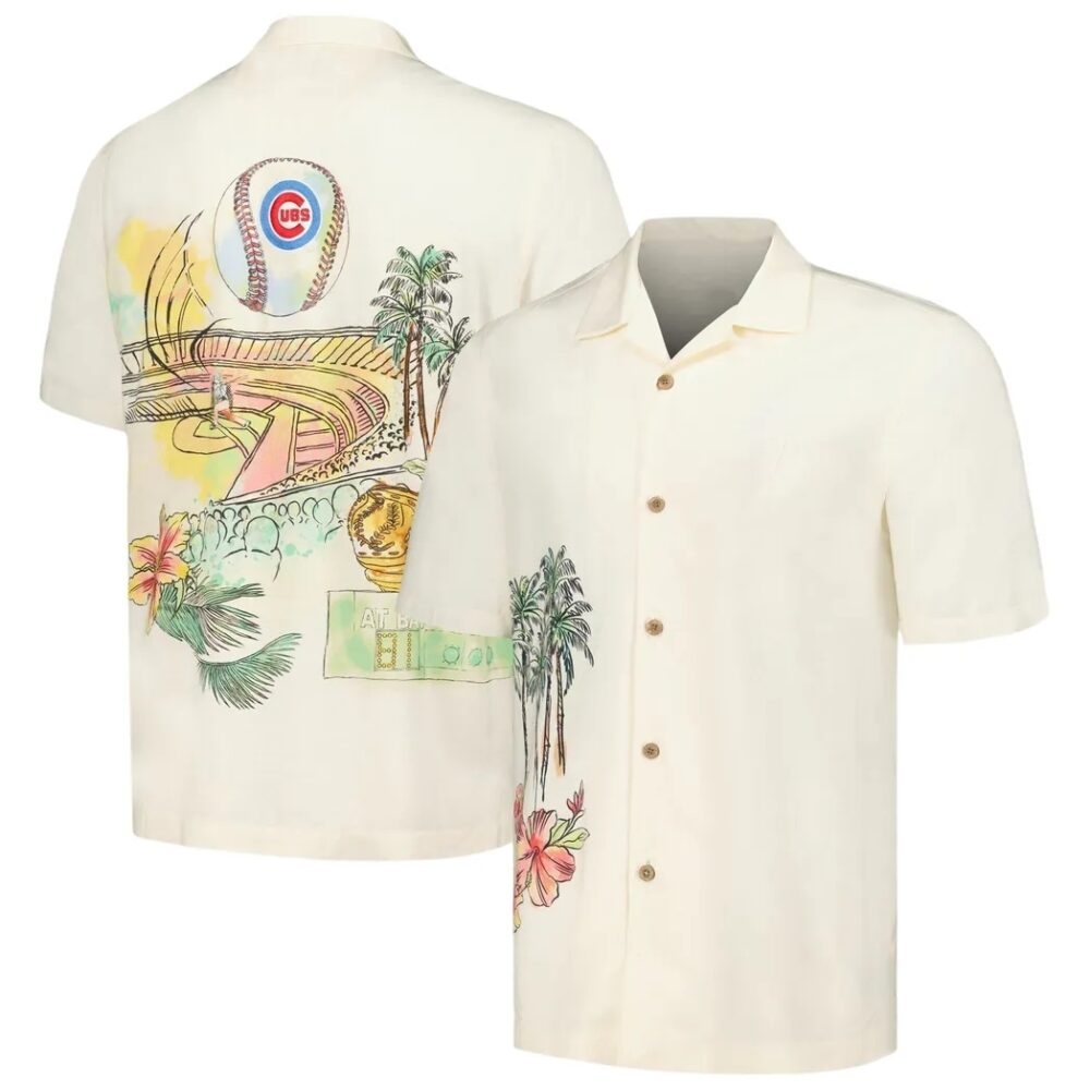 Chicago Cubs Field Of Dreams Retro Hawaiian Shirt MLB Aloha Shirt Gift For Fans 1