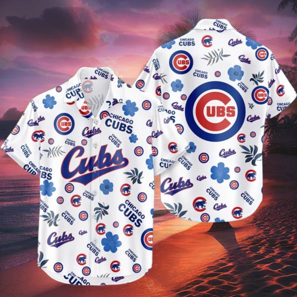 Chicago Cubs Hawaiian Shirt Tropical Beach MLB Gifts For Fans