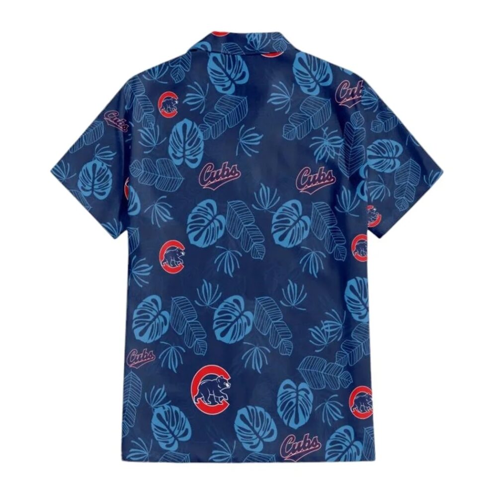 Chicago Cubs Monstera Jungle Hawaiian Shirt MLB Aloha Shirt Gift For Fans 2