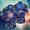 Chicago Cubs Monstera Leaf Hawaiian Shirt MLB Aloha Shirt Gift For Fans 1