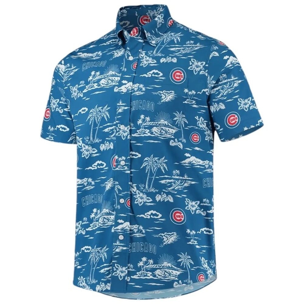 Chicago Cubs Ocean Breeze Hawaiian Shirt MLB Aloha Shirt Gift For Fans 2