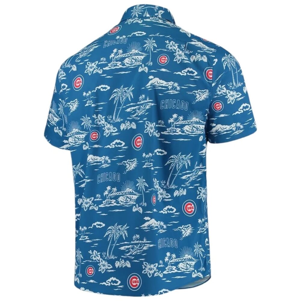 Chicago Cubs Ocean Breeze Hawaiian Shirt MLB Aloha Shirt Gift For Fans 3