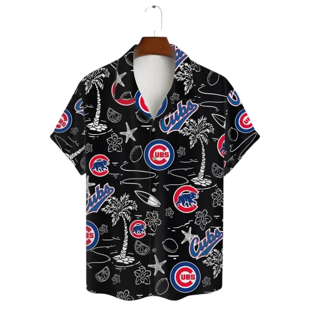 Chicago Cubs Paradise Nights Hawaiian Shirt MLB Aloha Shirt Gift For Fans 3