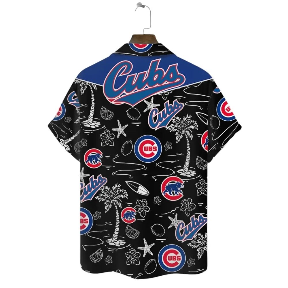 Chicago Cubs Paradise Nights Hawaiian Shirt MLB Aloha Shirt Gift For Fans 4