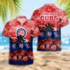 Chicago Cubs Sunset Paradise Hawaiian Shirt MLB Aloha Shirt Gift For Fans 1