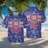 Chicago Cubs Vintage Tropical Hawaiian Shirt MLB Aloha Shirt Gift For Fans 1