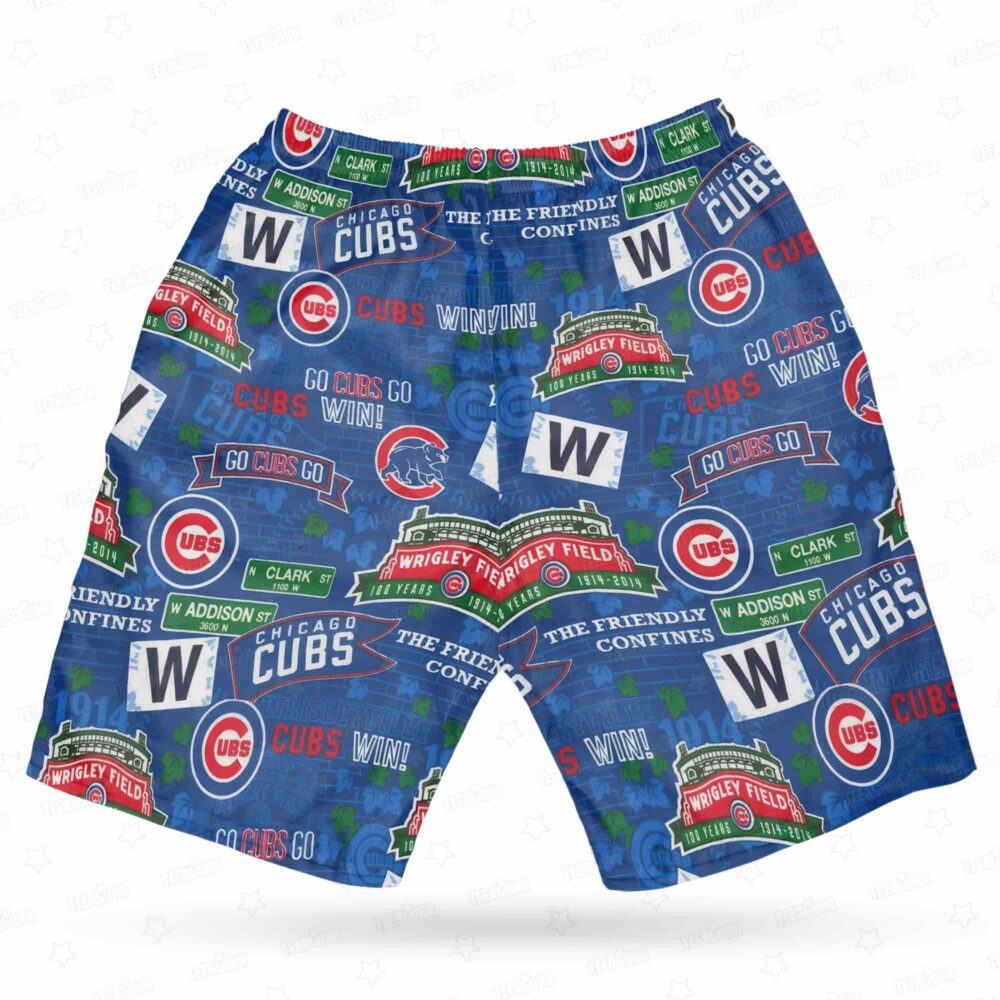 Chicago Cubs Wrigley Field Hawaiian Shirt MLB Aloha Shirt Gift For Fans 5