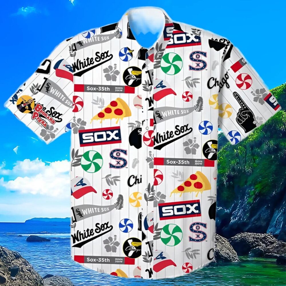 Chicago White Sox Hawaiian Shirt Giveaway Beggars Pizza MLB Aloha Shirt Gift For Fans 3