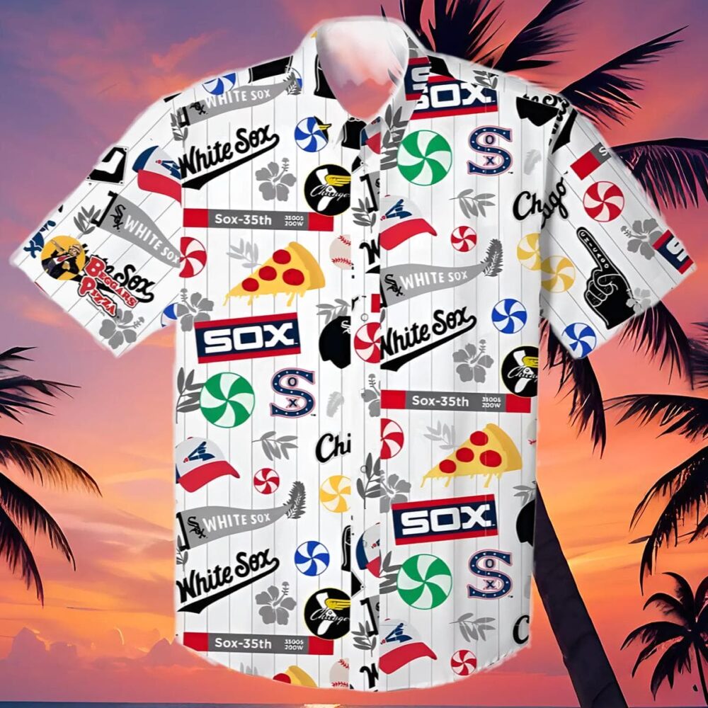 Chicago White Sox Hawaiian Shirt Giveaway Beggars Pizza MLB Aloha Shirt Gift For Fans 4