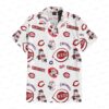 Cincinnati Reds Heritage Emblem Hawaiian Shirt MLB Aloha Shirt Gift For Fans 1