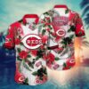 Cincinnati Reds Hibiscus Splash Hawaiian Shirt MLB Aloha Shirt Gift For Fans 1