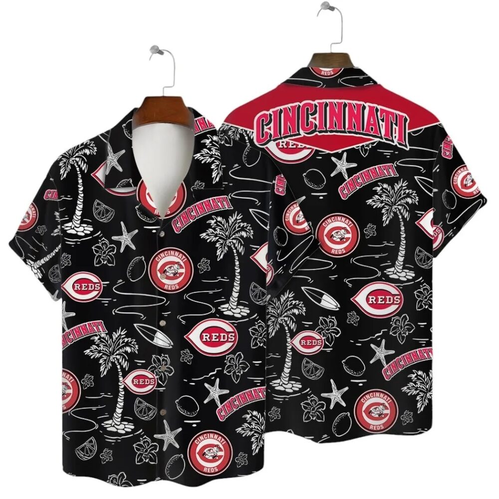 Cincinnati Reds Island Icons Hawaiian Shirt MLB Aloha Shirt Gift For Fans 1