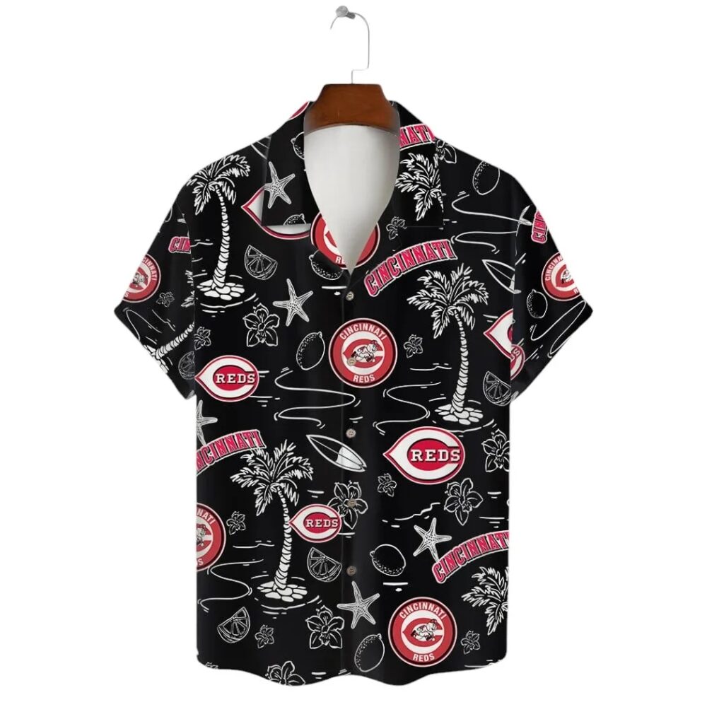 Cincinnati Reds Island Icons Hawaiian Shirt MLB Aloha Shirt Gift For Fans 2