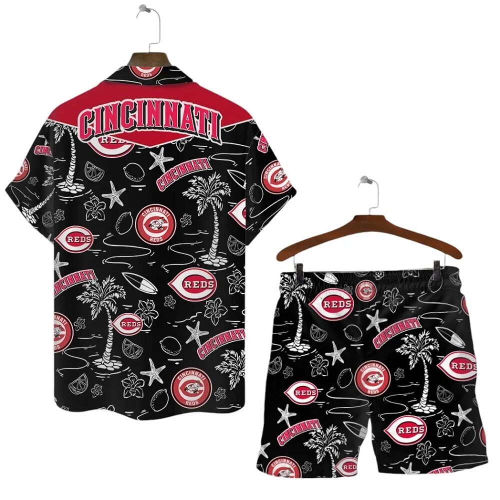 Cincinnati Reds Island Icons Hawaiian Shirt MLB Aloha Shirt Gift For Fans 4