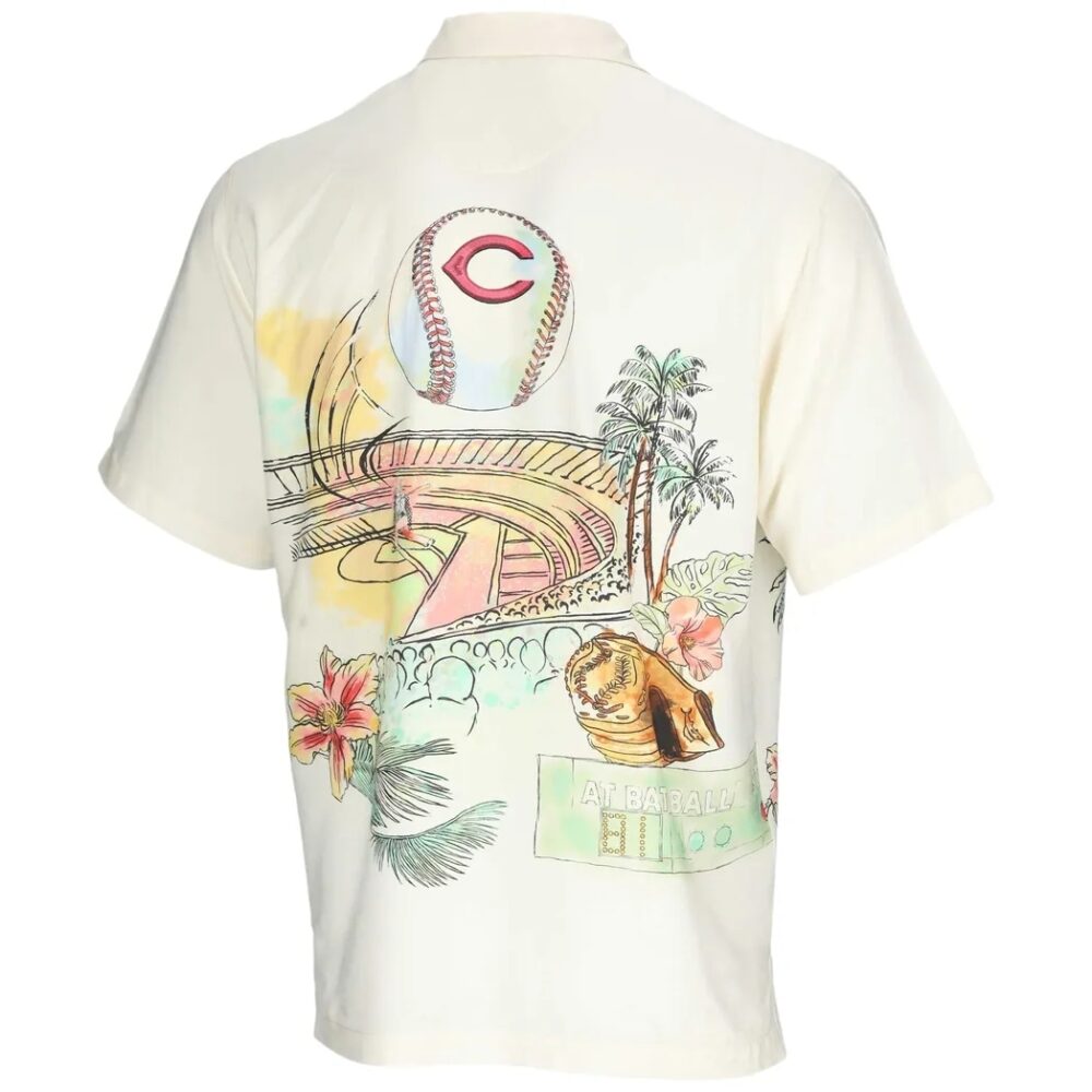 Cincinnati Reds Vintage Beach Hawaiian Shirt MLB Aloha Shirt Gift For Fans 3